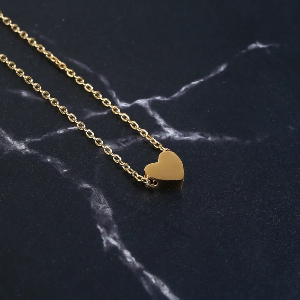 Gold Heart Necklace